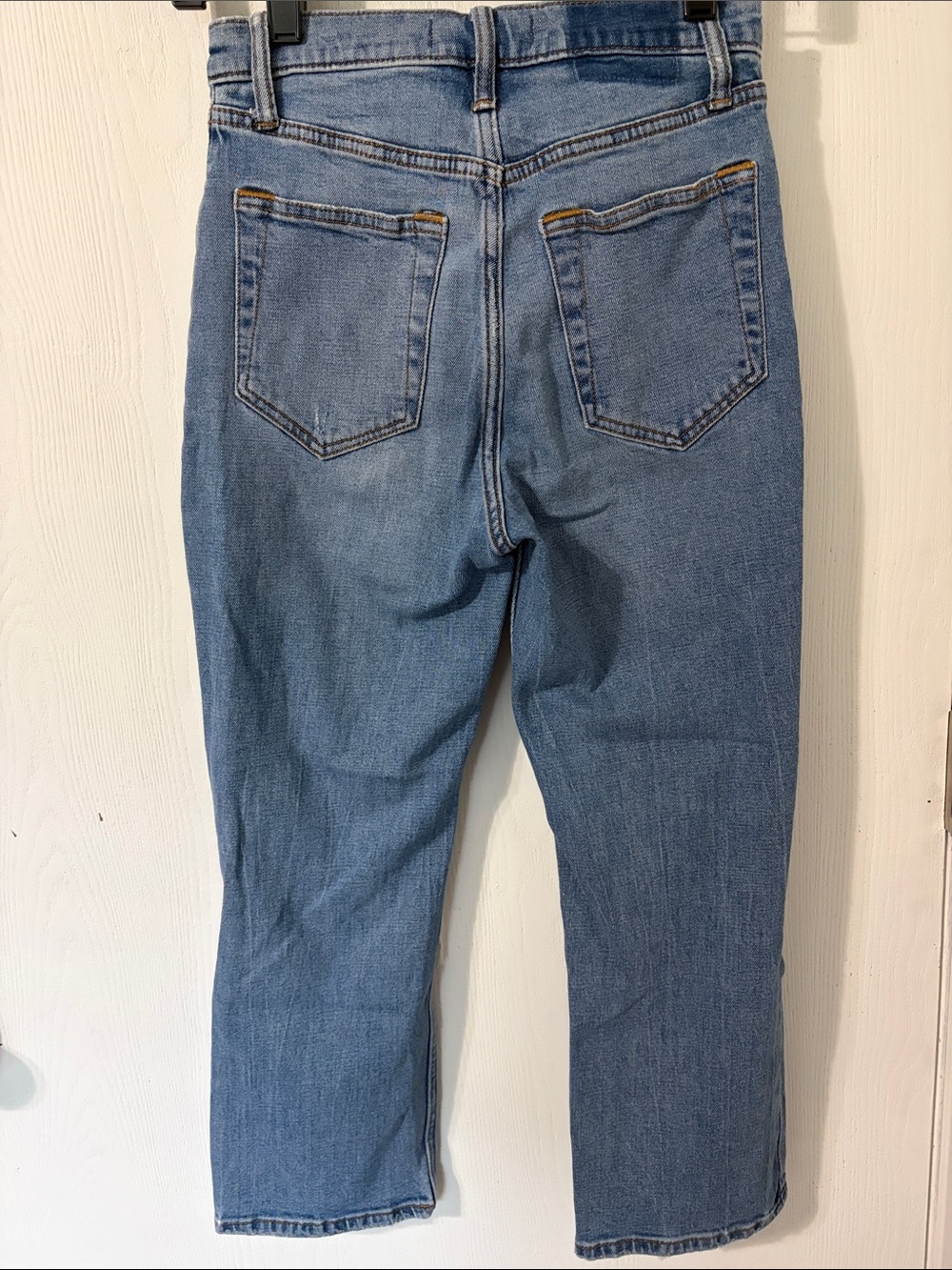 Abercrombie & Fitch The Ankle Straight Ultra High Rise Like New Size 25/0 - Picture 5 of 7
